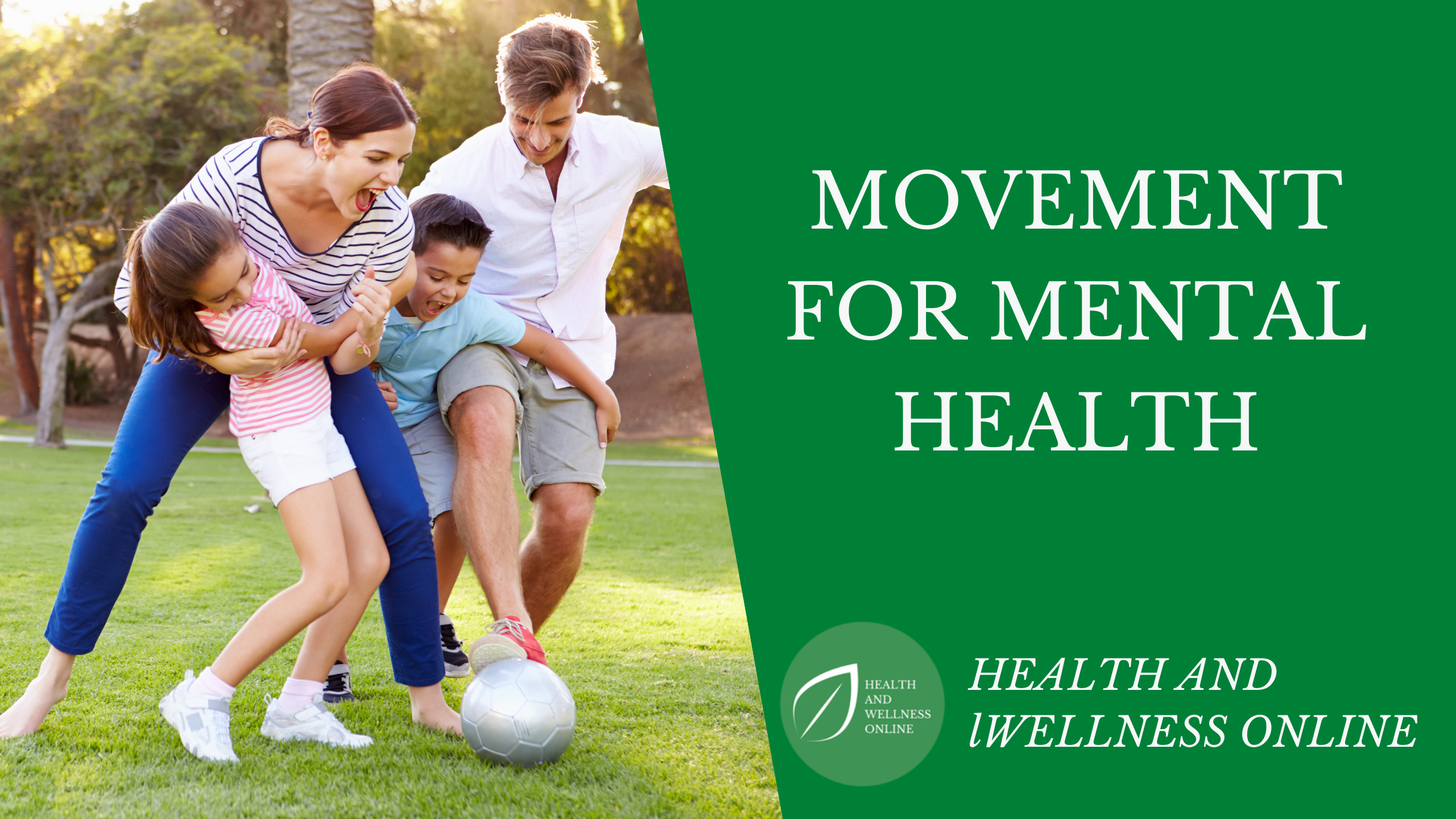 Movement for Mental Health is a Course by Dr. Donna Poppendieck from Health and Wellness Online.