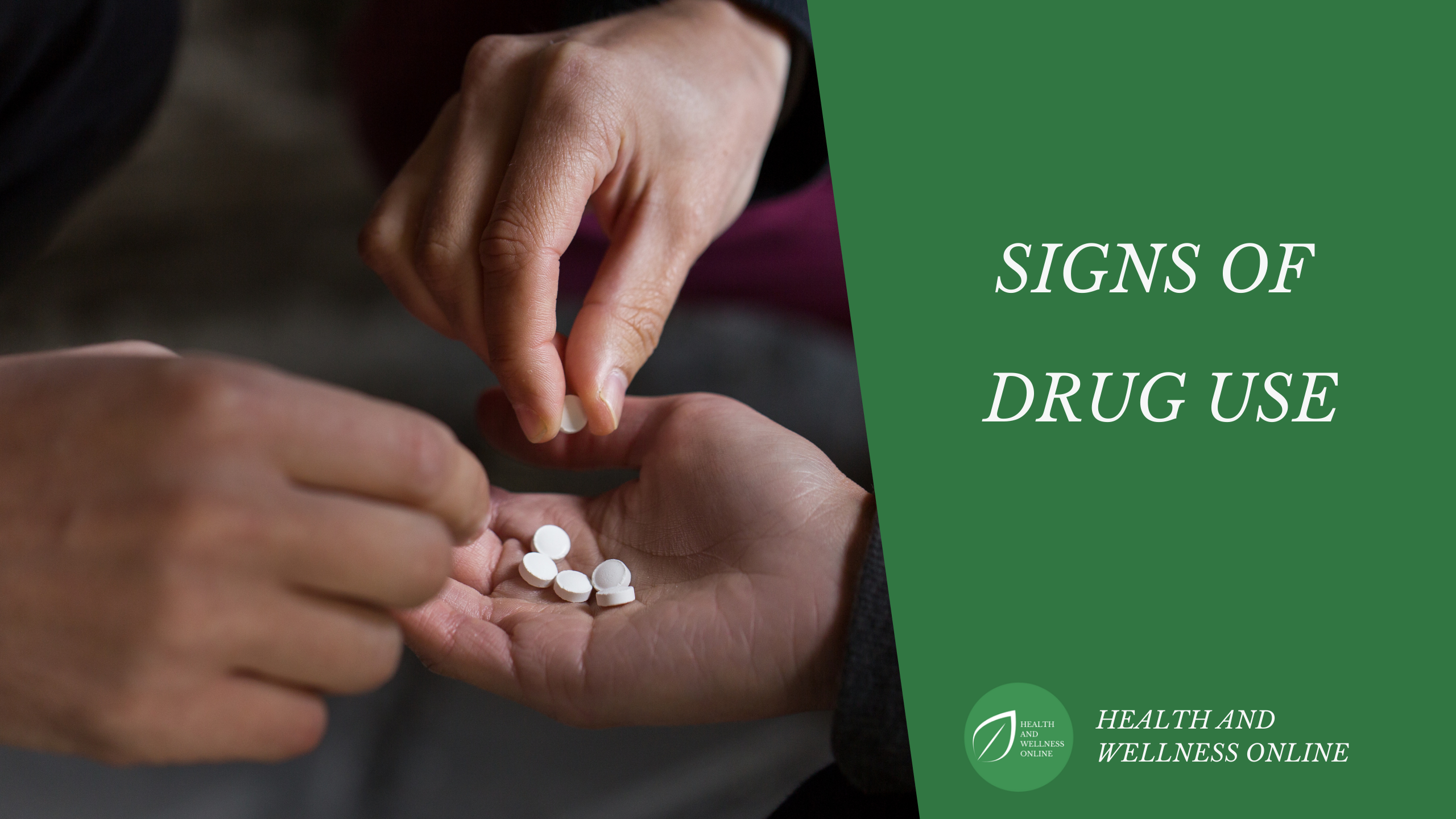 Signs of Drug Use is a prevention course by Dr. Donna Poppendieck.